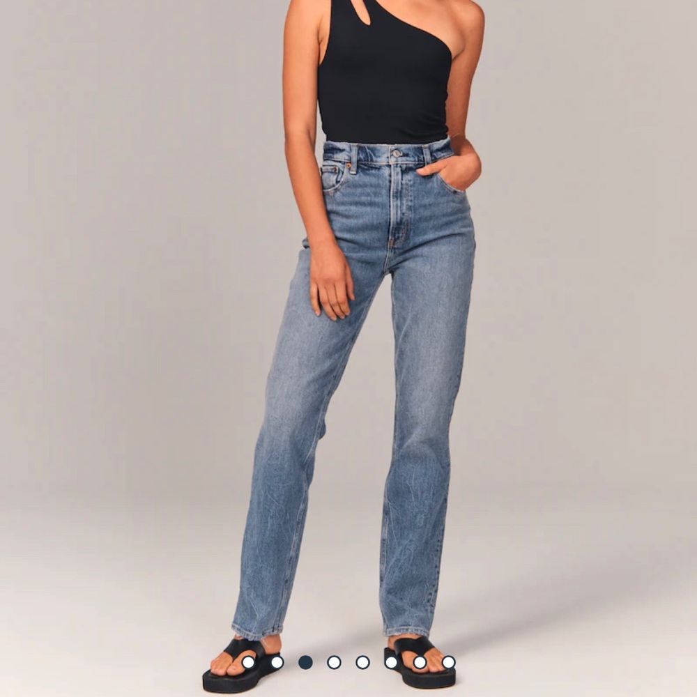 NWOT Abercrombie&Fitch 90s High Rise Stretch Jeans
